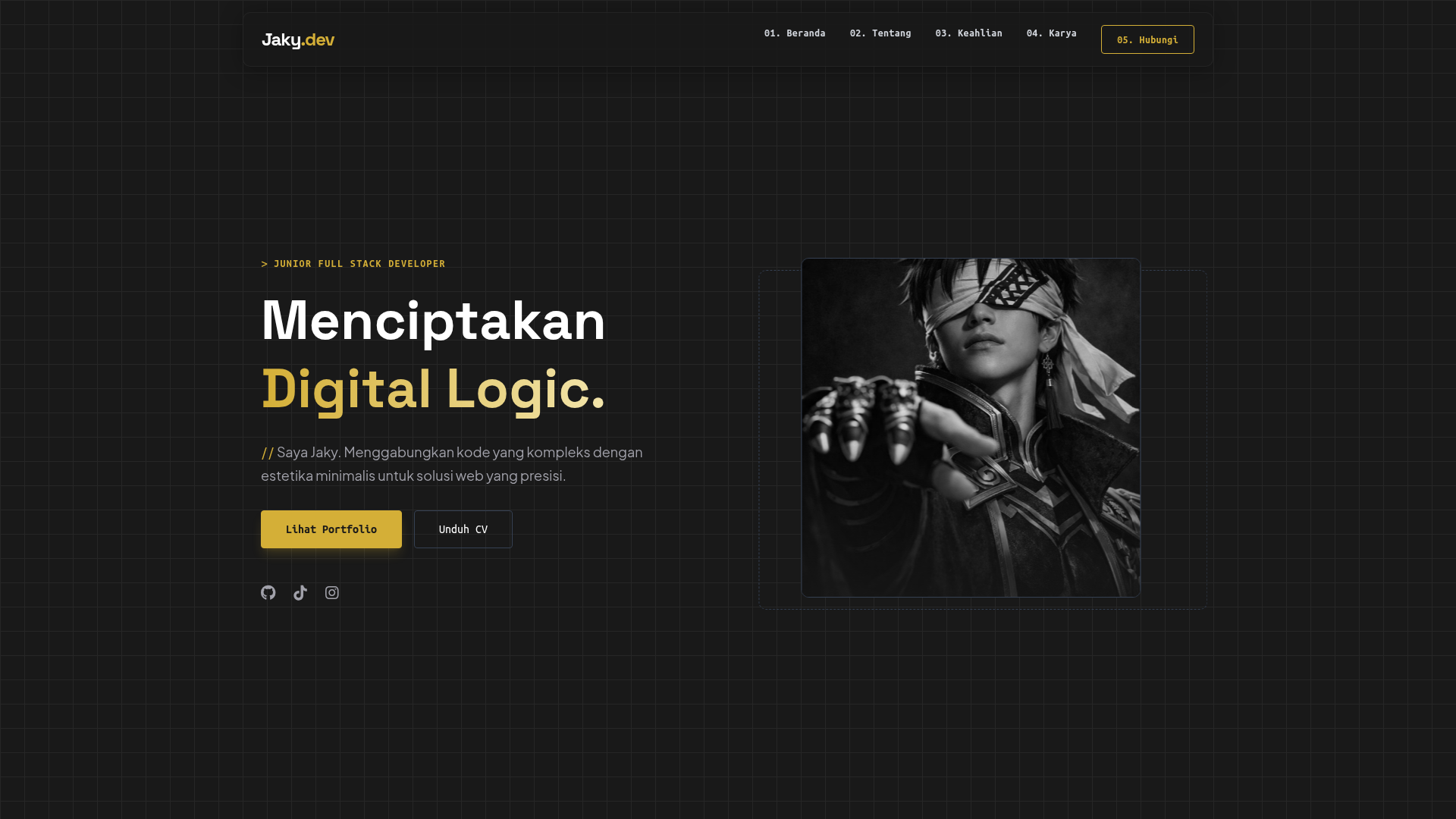 Jaky Portfolio | Jaky.dev